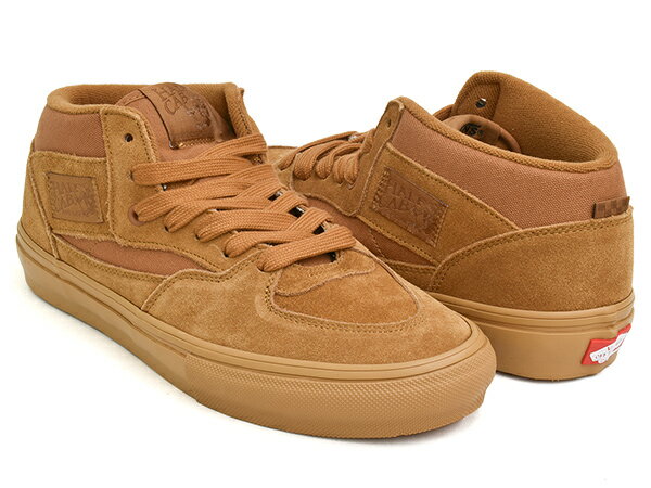 VANS SKATE HALF CAB【バンズ スケート ハーフキャブ】【スケートボード SKATEBOARDING SB プロ PRO ブラウン ガムソール】BROWN / GUM