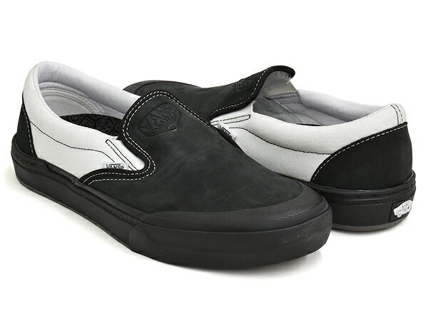 VANS BMX SLIP-ON【バンズ ビーエムエックス スリッポン】【ダコタ・ローシュ DAKOTA ROCHE】【スケートボード SKATEBOARDING SB プロ PRO】(DAK) BLACK / WHITE