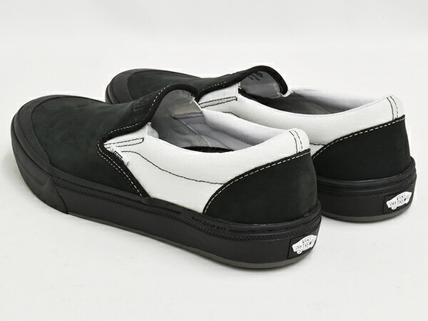 VANS BMX SLIP-ON【バンズ ビーエムエックス スリッポン】【ダコタ・ローシュ DAKOTA ROCHE】【スケートボード SKATEBOARDING SB プロ PRO】(DAK) BLACK / WHITE