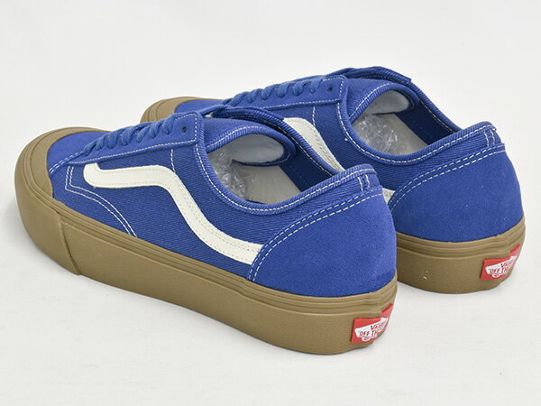 VANS STYLE 36 DECON SF【バンズ スタイル 36 ディコン デコン サーフ】【ソルト ウォッシュ スウェード キャンバス ブルー 青 ネイビー 紺 ブラウン ガム】(SALT WASH) LIMOGES / BUTTERNUT