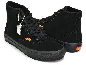 VANS SKATE AUTHENTIC HIGH VCU【バンズ スケート オーセンティック ハイ ヴィシーユー】【アンドリュー・アレン】【スケートボード SKATEBOARDING SB プロ PRO】ANDREW ALLEN BLACKOUT