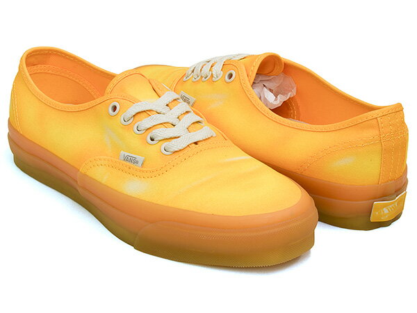 VANS PREMIUM LX AUTHENTIC 44【バンズ プレミアム オーセンティック エルエックス ラックス】【ボルト VAULT オーティーダブリュー OTW ユーティリティ イエロー】UTILITY WASH SUNNY YELLOW