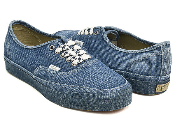 樂天商城 - VANS PREMIUM LX AUTHENTIC 44【バンズ プレミアム エルエックス オーセンティック ラックス】【ボルト VAULT オーティーダブリュー OTW デニム インディゴ ブルー】DENIM INDIGO
