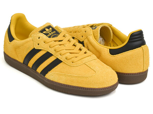 Rakuten - 【現価格での販売は6/16 23:59まで】adidas SAMBA OG【アディダス サンバ オージー】【オリジナル テラス ファッション】【インドア トレーニング トレーナー カジュアル メンズ ウィメンズ レディース イエロー ブラック】EQTYEL / CBLACK / GUM5