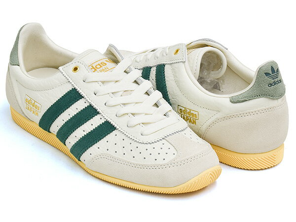 adidas JAPAN W【インドア トレーニング トレーナー レディース ホワイト グリーン】OWHITE / CGREEN / ORGTIN