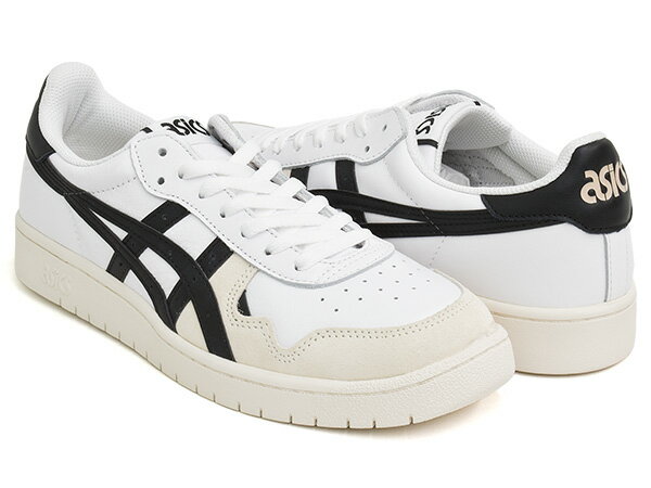 ASICS SportStyle JAPAN S【アシックス スポーツスタイル ジャパン エス ショート】【レザー ファブレ アシックス タイガー ASICS Tiger】WHITE / BLACK