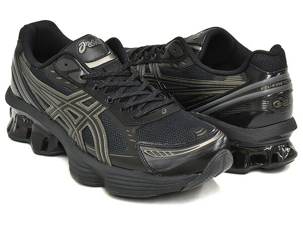 ASICS SportStyle GEL-KINETIC FLUENT【アシックス スポーツスタイル ゲル キネティック フルーエント】【ライフスタイル ランニング スニーカー シューズ メンズ レディース ブラック グレー】BLACK / GRAPHITE GREY