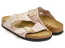 BIRKENSTOCK ARIZONA【ビルケンシュトック アリゾナ】【サンダル ストラップ スライド ビルケン レギュラー ナロー 普通幅 細幅】【スエードレザー スウェード ライト ローズ ピンク】LIGHT ROSE / SUEDE LEATHER