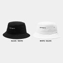 【5/6 23:59まで★期間限定セール】CARHARTT WIP SCRIPT BUCKET HAT【カーハート ダブリューアイピー スクリプト バケット ハット】【帽子 バケハ ワーク イン プログレス メンズ レディース ブラック ホワイト 黒 白】2 COLORS