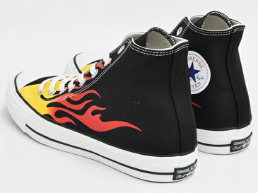 CONVERSE ALL STAR 100 IGNT HI【コンバース オールスター 100周年 イグナイト ハイ】【フレイム ファイヤー 炎 IGNITE テンセル TENCEL】BLACK (1CL507)