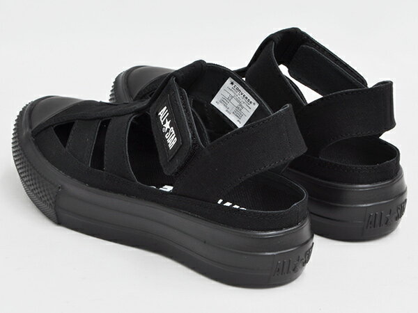 CONVERSE ALL STAR LIGHT PLTS GLADIATOR OX【コンバース オールスター ライト プラットフォーム グラディエーター オックス】BLACK