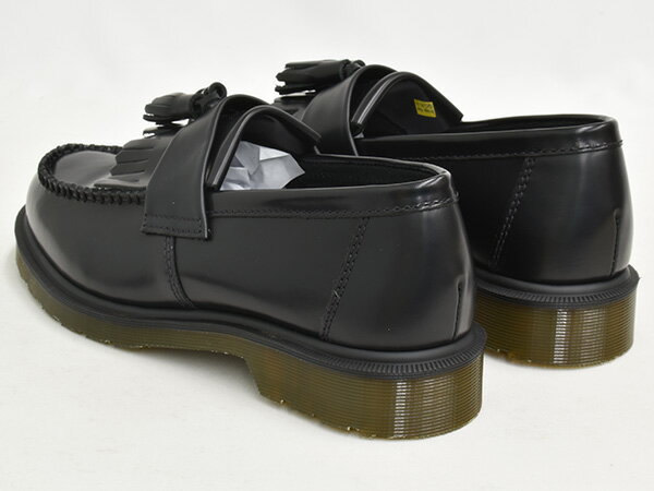 【現価格での販売は5/17 23:59まで】Dr.Martens ADRIAN TASSEL LOAFER【ドクターマーチン エイドリアン タッセル ローファー】【革靴 シューズ メンズ ウィメンズ レディース ユニセックス ブラック】BLACK POLISHED SMOOTH 2