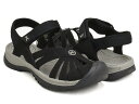 KEEN WOMEN ROSE SANDAL【キーン ウィメンズ ローズ サンダル】【アウトドア スポーツ サンダル フェス キャンプ 水陸両用 レディース ブラック】BLACK / NEUTRAL GRAY(4)