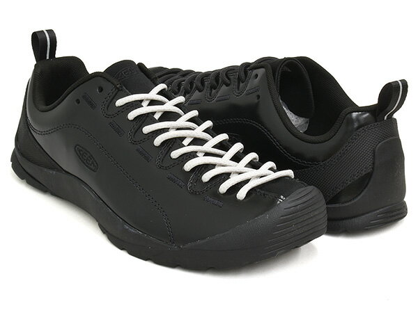 KEEN JASPER【キーン ジャスパー】【スニーカー シューズ アウトドア ハイキング スポーツ フェス キャンプ ブラック レザー】PERSEID BLACK