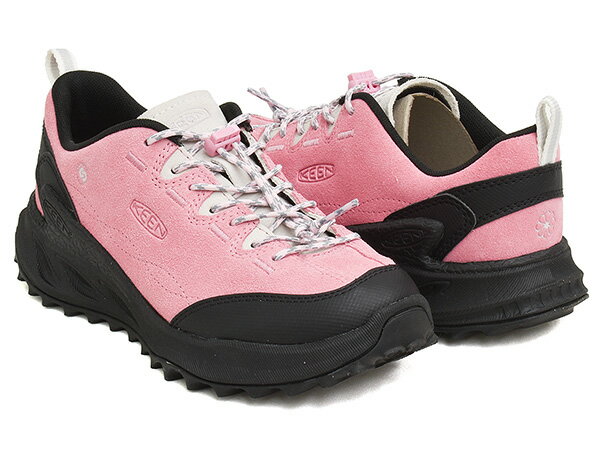 Sneakers - KEEN YOUTH JASPER ZIONIC【キーン ユース ジャスパー ザイオニック】【ビッグキッズ ジュニア 子供 スニーカー シューズ アウトドア ハイキング スポーツ フェス キャンプ ピンク】CASHMERE ROSE / GIGGLE PINK