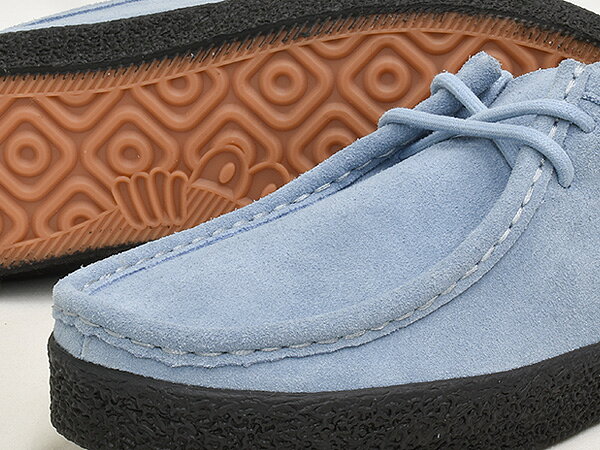 GETTRY MAGの【現価格での販売は9/1 23:59まで】Last Resort AB VM006 MOC SUEDE【ラストリゾート エービー 006 モック スウェード スエード】【スケート シューズ スニーカー スケシュー ワラビー ブルー ブラック】DUSTY BLUE / BLACK｜アングル3