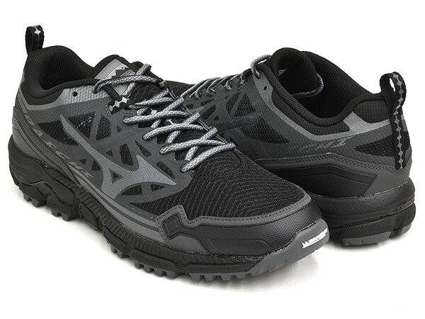 Rakuten - 【現価格での販売は6/30 23:59まで】MIZUNO WAVE DAICHI LS【ミズノ ウエーブ ダイチ ウェーブ ライフスタイル 4 大地 ブラック シルバー メタリックグレー】BLACK / SILVER / METALLIC SILVER