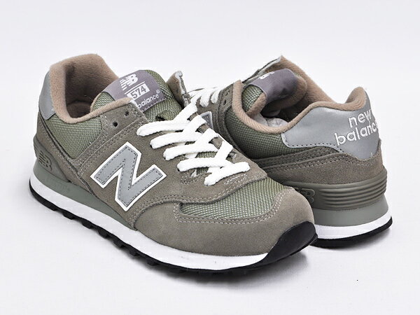 NEW BALANCE W574 GS【ニューバランス 574 ウィメンズ ガールズ 女性 サイズ】GREY (WIDTH:B)