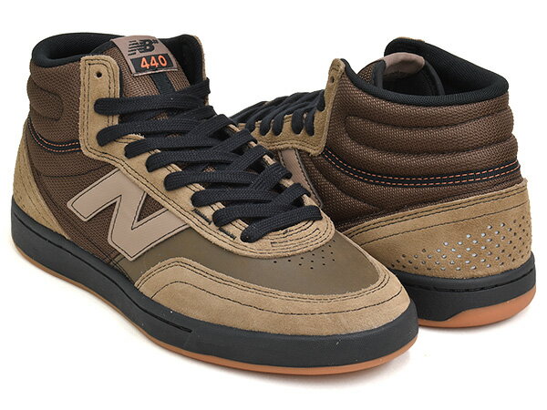 【現価格での販売期間は6/1 23:59まで】NEW BALANCE NUMERIC NM440H DB【ニューバランス ヌメリック 440 ハイ HIGH V2】【スケートボード スケート シューズ スケシュー NB ブラウン ブラック】BROWN / BLACK