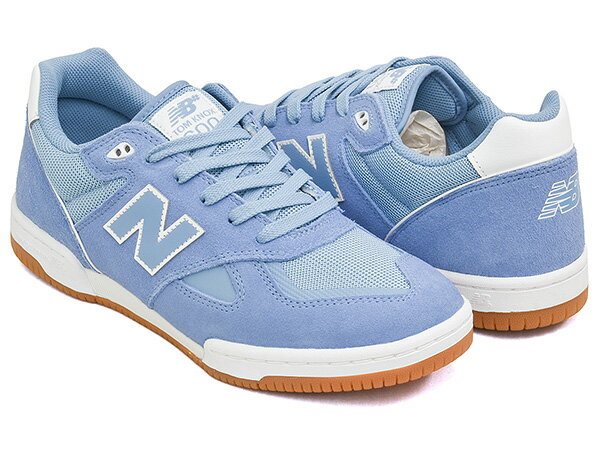 Rakuten - NEW BALANCE NUMERIC NM600 BBG【ニューバランス ヌメリック 600】【トム・ノックス Tom Knox】【スケートボード スケート シューズ スケシュー NB ライトブルー】BABY BLUE / WHITE