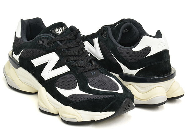 Rakuten - NEW BALANCE U9060 AAA【ニューバランス 90/60 9060 ナインティシックスティ】【レトロ ランニングメンズ ウィメンズ レディース ユニセックス ブラック ホワイト】BLACK / BLACKTOP / WHITE (WIDTH:D)