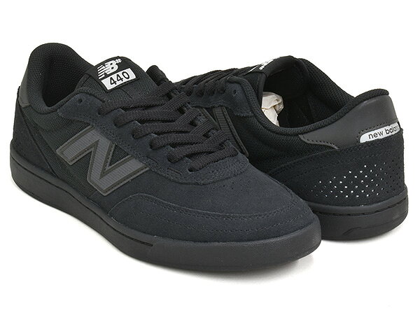 Rakuten - 【現価格での販売は6/16 23:59まで】NEW BALANCE NUMERIC UN440 BVU【ニューバランス ヌメリック 440 V2】【スケートボード スケート シューズ スケシュー NB ブラック】BLACK / BLACK