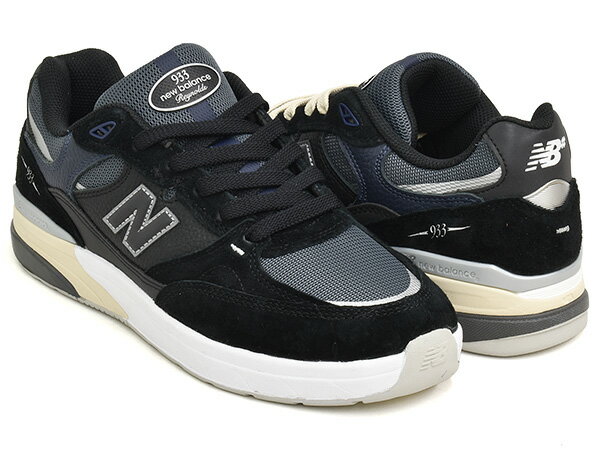NEW BALANCE NUMERIC UN933 BNT【993 スケートボード スケート シューズ スケシュー NB ブラック ネイビー】BLACK / BLUE