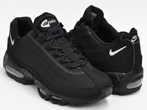 NIKE AIR MAX 95 PRM TAPE ''REFLECTIVE''【ナイキ エア マックス 95 プレミアム テープ リフレクティブ】BLACK / SILVER - BLACK