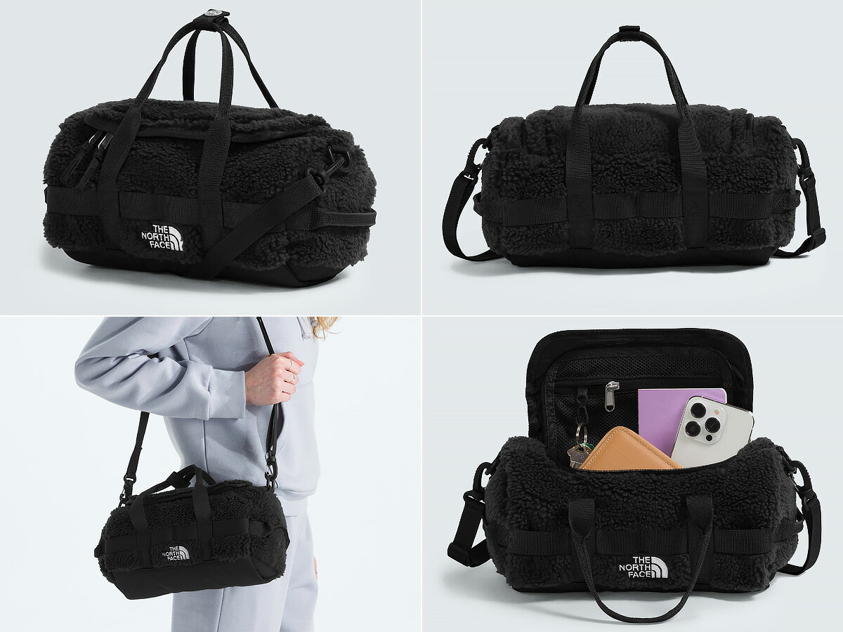 THE NORTH FACE BASE CAMP HIGH-PILE MINI BAG�ڥ����Ρ������ե����� �١��� ������ �ϥ��ѥ��� �ߥ� �Хå��ۡڥ��åե� �ܥ��ȥ� �������� �� �ܥ� �⥳�⥳�ۡڥΡ����ե����� ��˥��å��� GLOBAL �������ʡ�TNF BLACK / TNF WHITE