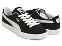 PUMA SUEDE VTGyv[} XEF[h re[W XG[h Be[WzPUMA BLACK - PUMA WHITE