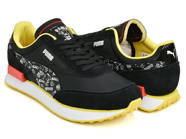 PUMA FUTURE RIDER PEANUTS【プーマ フューチャー ライダー ピーナッツ】【スヌーピー チャーリー・ブラウン ファストライダー】PUMA BLACK - PUMA WHITE