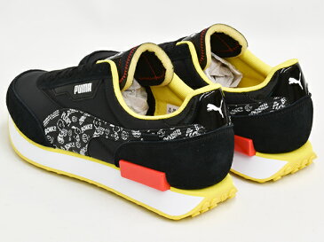 PUMA FUTURE RIDER PEANUTS【プーマ フューチャー ライダー ピーナッツ】【スヌーピー チャーリー・ブラウン ファストライダー】PUMA BLACK - PUMA WHITE