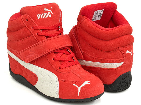 Rakuten - PUMA SPEEDCAT WEDGE OG WNS【プーマ スピードキャット ウェッジ オージー ウィメンズ】【インヒール スニーカー シューズ スタイルアップ レースコア レディース レッド ホワイト】FOR ALL TIME RED - PUMA WHITE