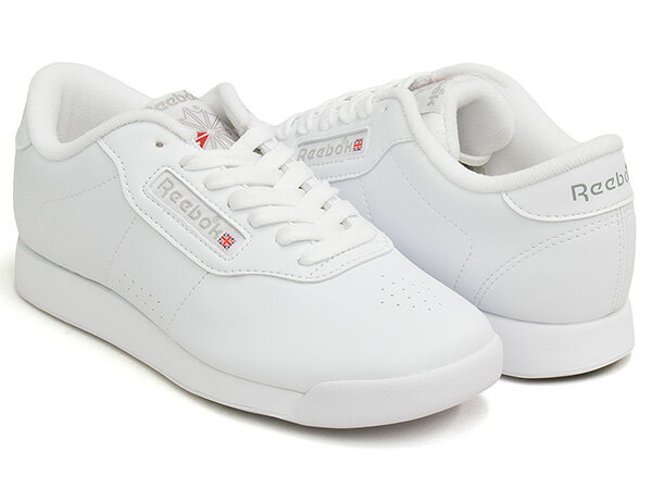 Reebok PRINCESS【リーボック プリンセス】【カジュアル エアロビクス シューズ スニーカー レディース ガールズ ジュニア 女性 サイズ】WHITE