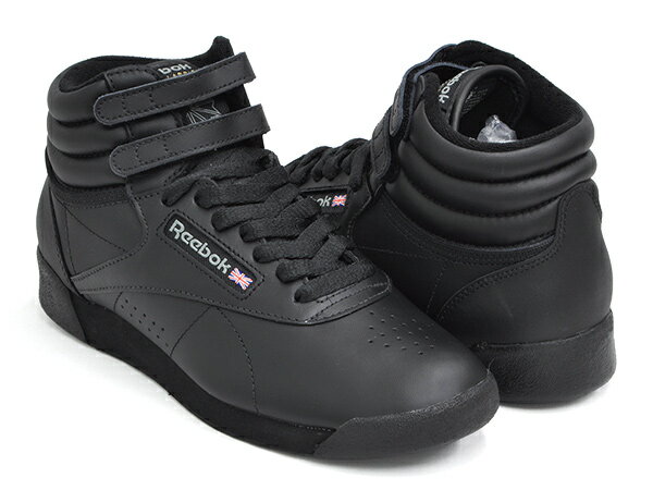 【5/20 23:59まで★期間限定セール】Reebok FREESTYLE HI【リーボック フリースタイル ハイ】BLACK ［sptm］