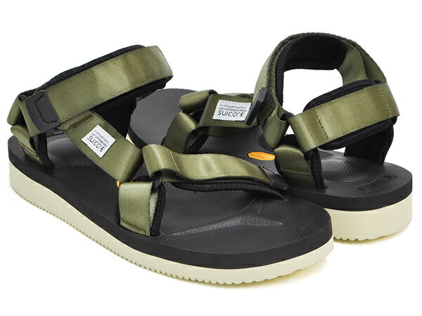 SUICOKE DEPA-V2【スイコック デパ ストラップ サンダル ビブラム】OLIVE