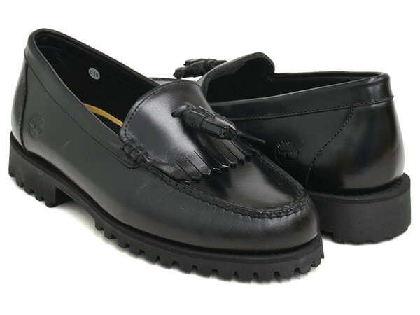 Rakuten - Timberland AUTHENTIC LOAFER【ティンバーランド オーセンティック ローファー】【タッセル キルト ラグ ボート カジュアル シューズ メンズ レザー ブラック】BLACK FULL GRAIN