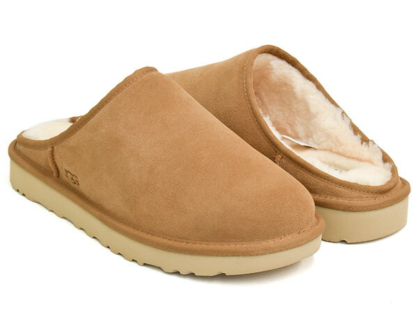 UGG CLASSIC SLIP-ON【アグ クラシック スリッポン】【カジュアル サンダル クロッグ ミュール スリッパ シューズ メンズ ウィメンズ ユニセックス チェスナット ブラウン】CHESTNUT(4)