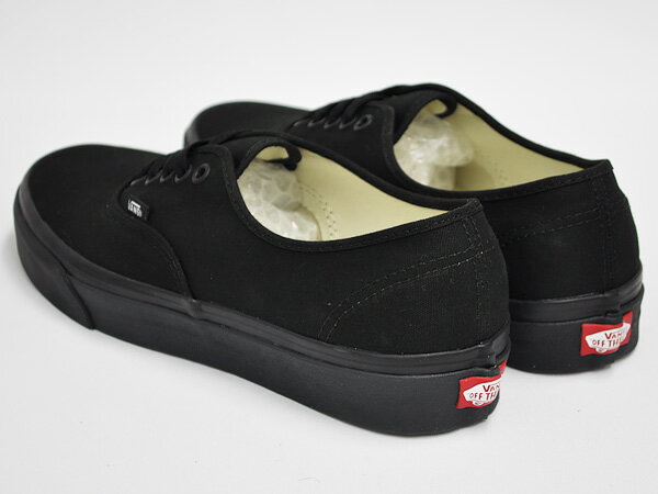 VANS AUTHENTIC【バンズ オーセンティック】BLACK / BLACK