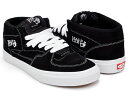 VANS HALF CAB【バンズ ハーフキャブ スウェード】BLACK (SUEDE)