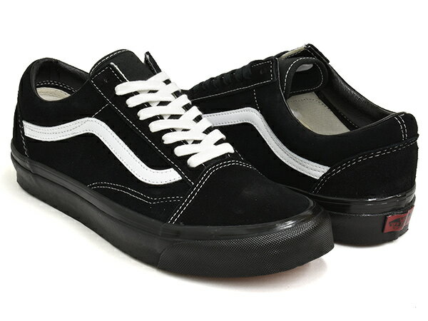 VANS OLD SKOOL 36 DX【バンズ オールドスクール デラックス】【スウェード ホワイト ブラック アナハイム・ファクトリー】(ANAHEIM FACTORY) OG BLACK / OG WHITE