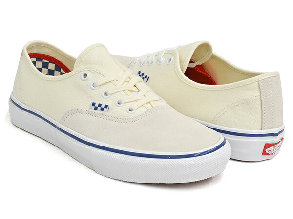 VANS SKATE AUTHENTIC【バンズ スケート オーセンティック】【スケートボード SKATEBOARDING SB プロ PRO】OFF WHITE