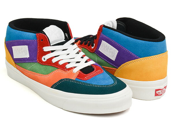 VANS HALF CAB 33 DX【バンズ ハーフキャブ ディーエックス デラックス】【30周年 マルチカラー スウェード スエード アナハイム・ファクトリー ANAHEIM FACTORY】30TH ANNIVERSARY MULTI