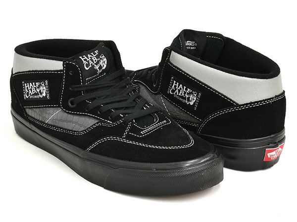 VANS HALF CAB 33 DX【バンズ ハーフキャブ デラックス】【ダクトテープ DUCT TAPE クロコ アナハイム・ファクトリー】(ANAHEIM FACTORY) BLACK / CROC / TAPE