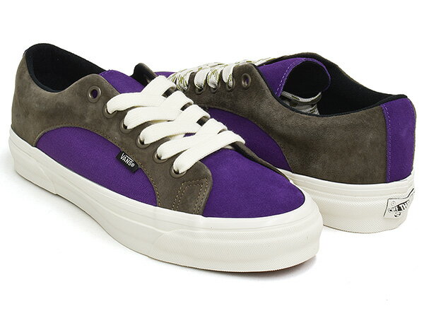 Rakuten - VANS PREMIUM LX LAMPIN【バンズ プレミアム エルエックス ランピン ラックス】【ボルト VAULT オーティーダブリュー OTW アーカイブ ブラウン パープル】ARCHIVE BROWN / PURPLE