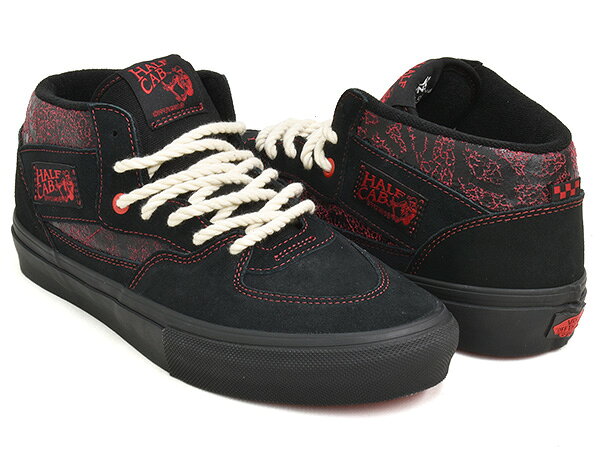 楽天市場】vans ハーフキャブ レッドの通販