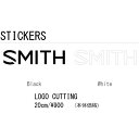 【ネコポス便】SMITH スミス LOGO CUTTING STICKER 20cm ロゴ カッティング ステッカー 登山 釣り アウトドア スケート スノーボ...