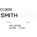 【ネコポス便】SMITH スミス LOGO CUTTING STICKER 9cm ロゴ カッティング ステッカー 登山 釣り アウトドア スケート スノーボー...