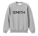 新品 SMITH スミス ESSENTIAL CREW Gray クルースウェット　ゴーグル　スノーボード