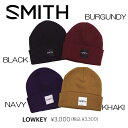 新品 SMITH スミス BEANIE LOWKEY ルーキー ビーニー ヘルメット ゴーグル スノーボード